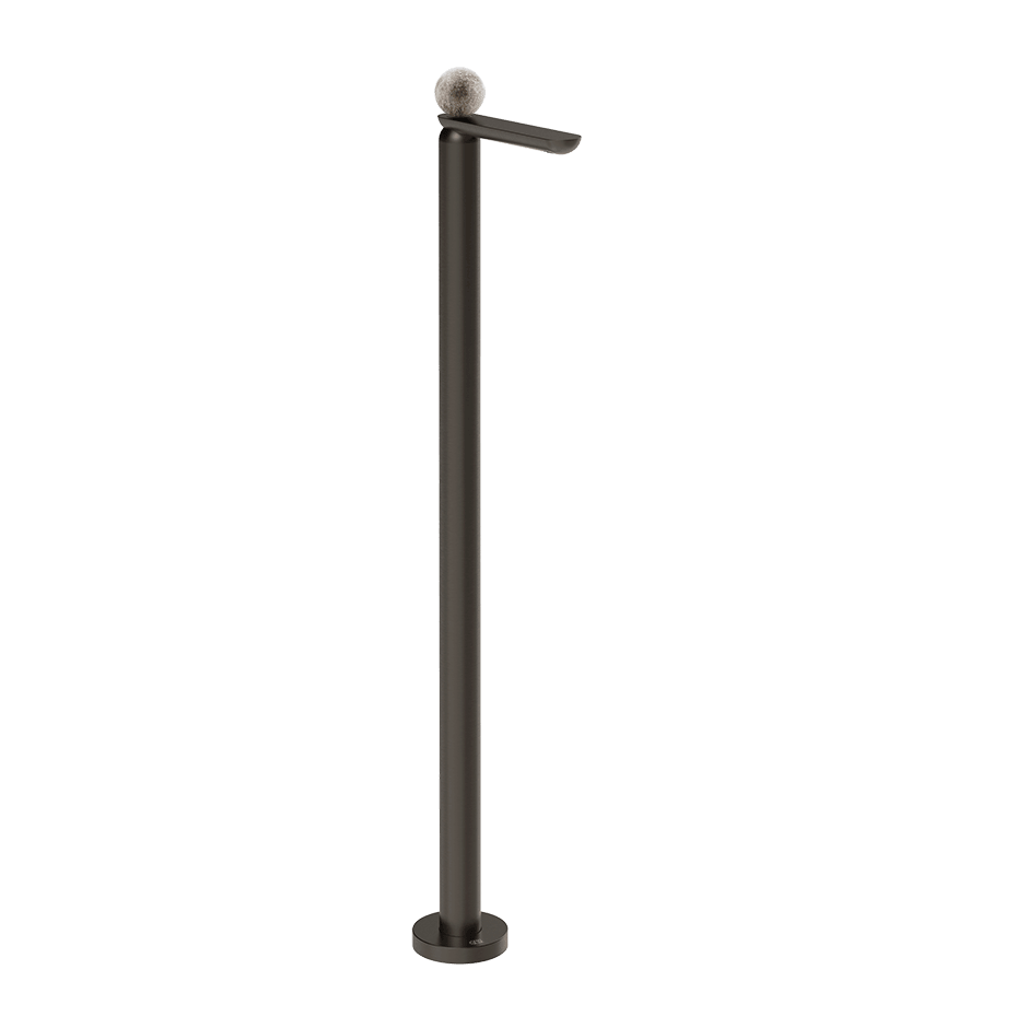 Gessi Washbasin Mixer 74695 in Black Metal Br. Pvd