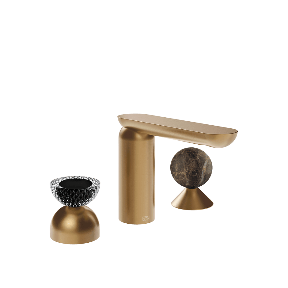 Gessi Washbasin Group 74718 in Warm Bronze Br. Pvd