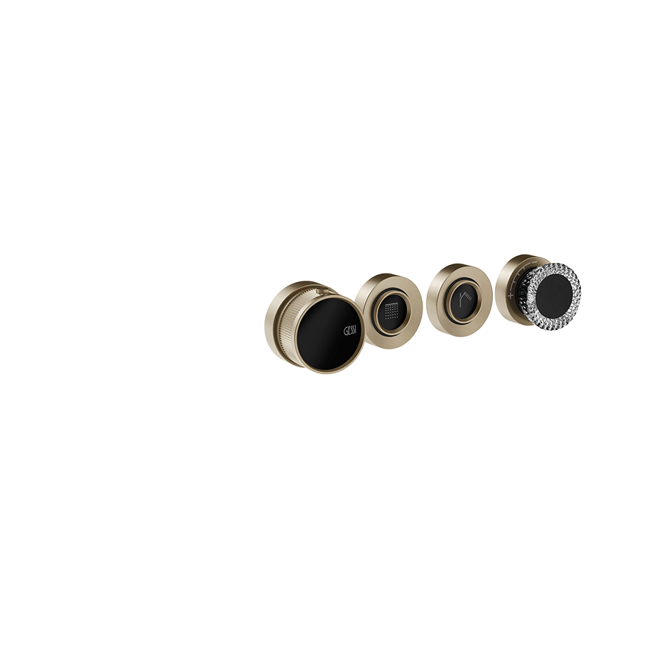 Gessi Shower Mixer 74732 in Finox Brushed Nickel