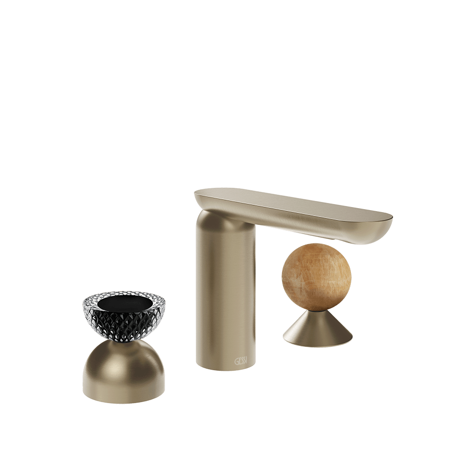 Gessi Washbasin Group 74738 in Finox Brushed Nickel