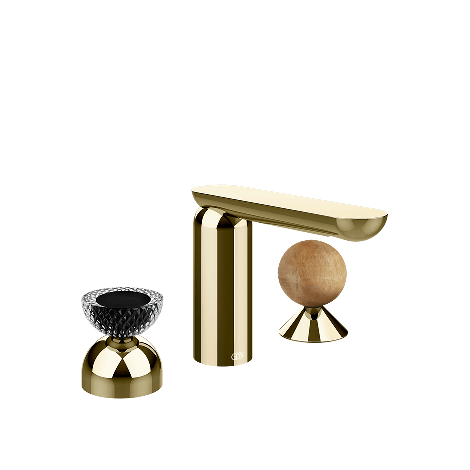 Gessi Washbasin Group 74738 in Brass Pvd