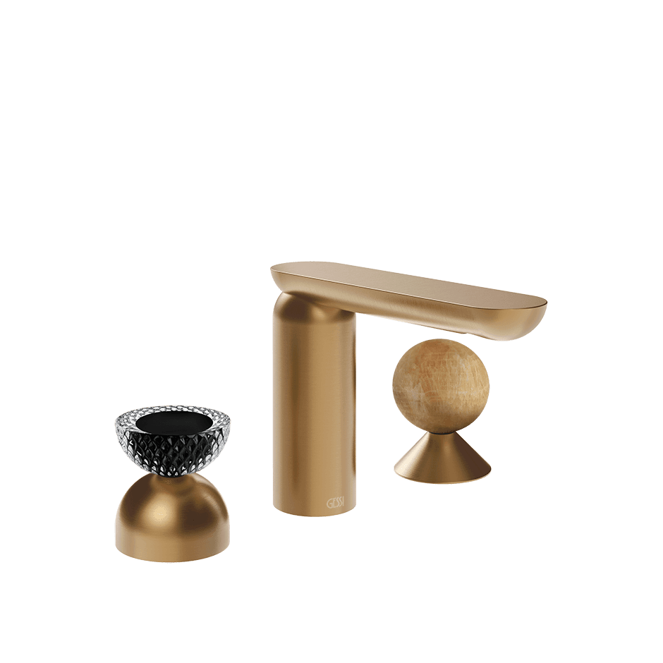 Gessi Washbasin Group 74738 in Warm Bronze Br. Pvd
