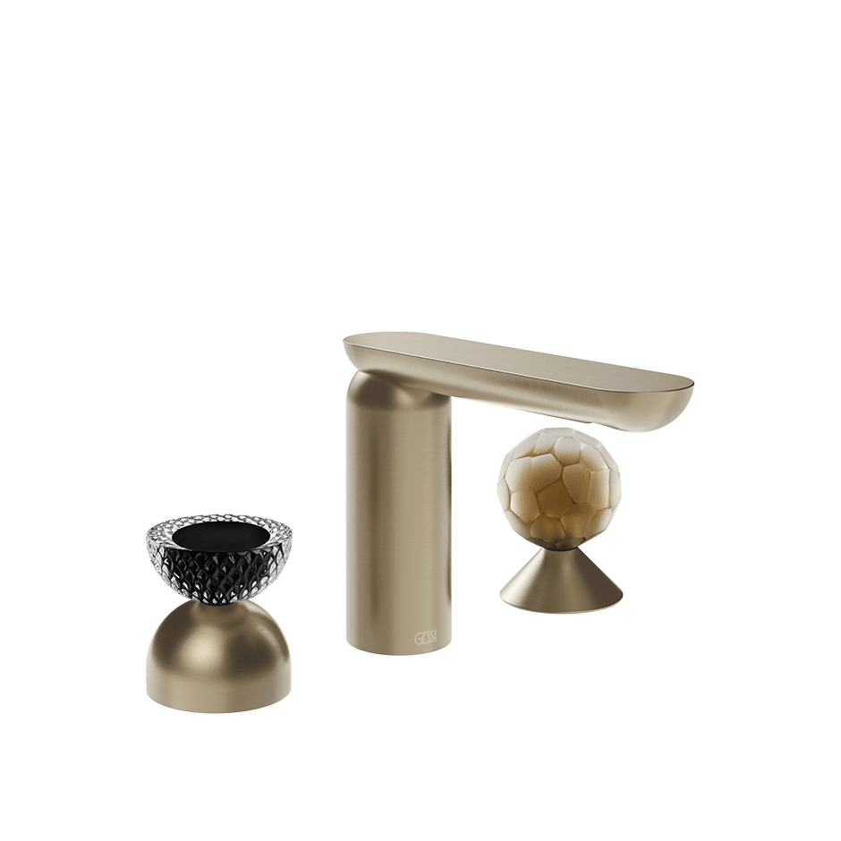 Gessi Washbasin Group 74748 in Finox Brushed Nickel
