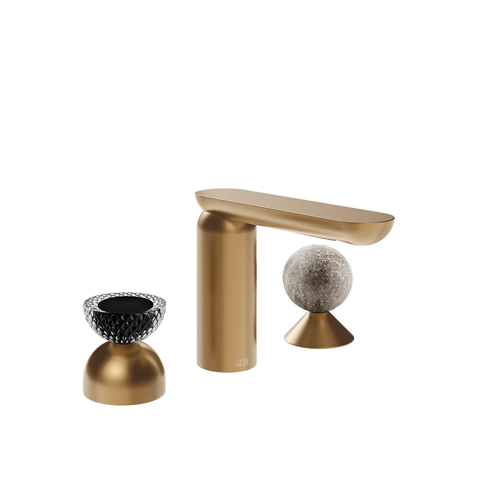 Gessi Washbasin Group 74768 in Warm Bronze Br. Pvd