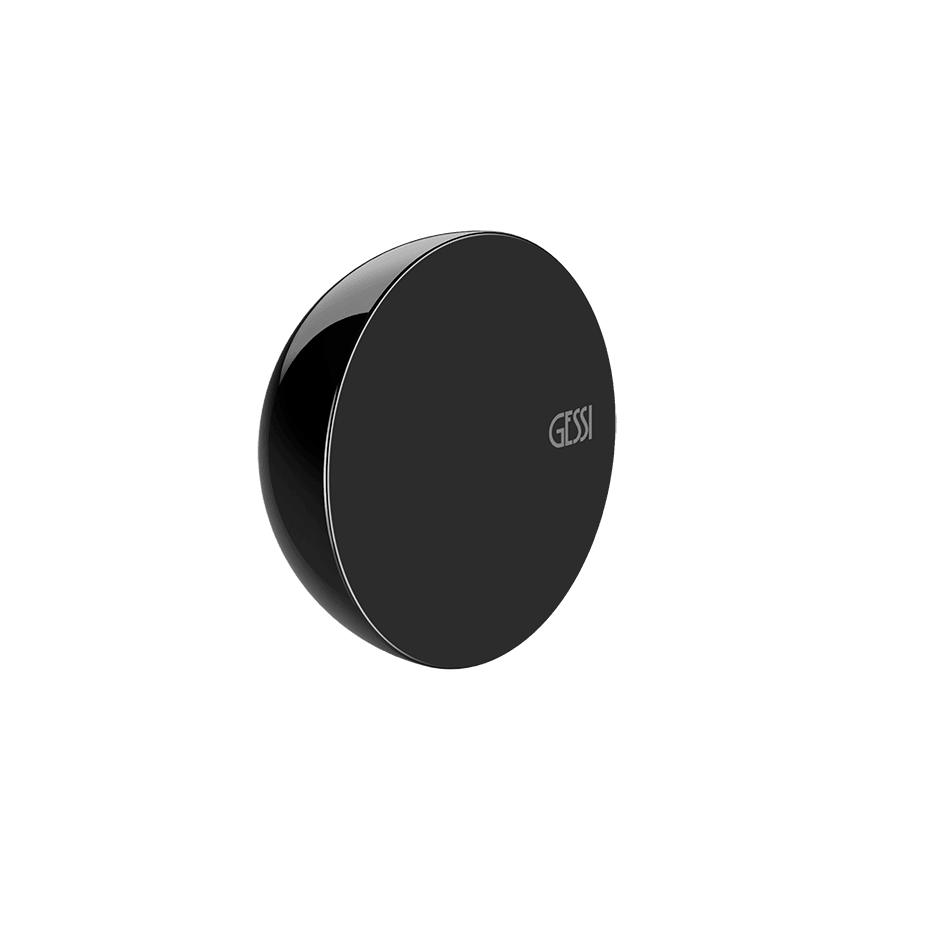 Gessi Robe Hook 74821 in Black Metal Pvd