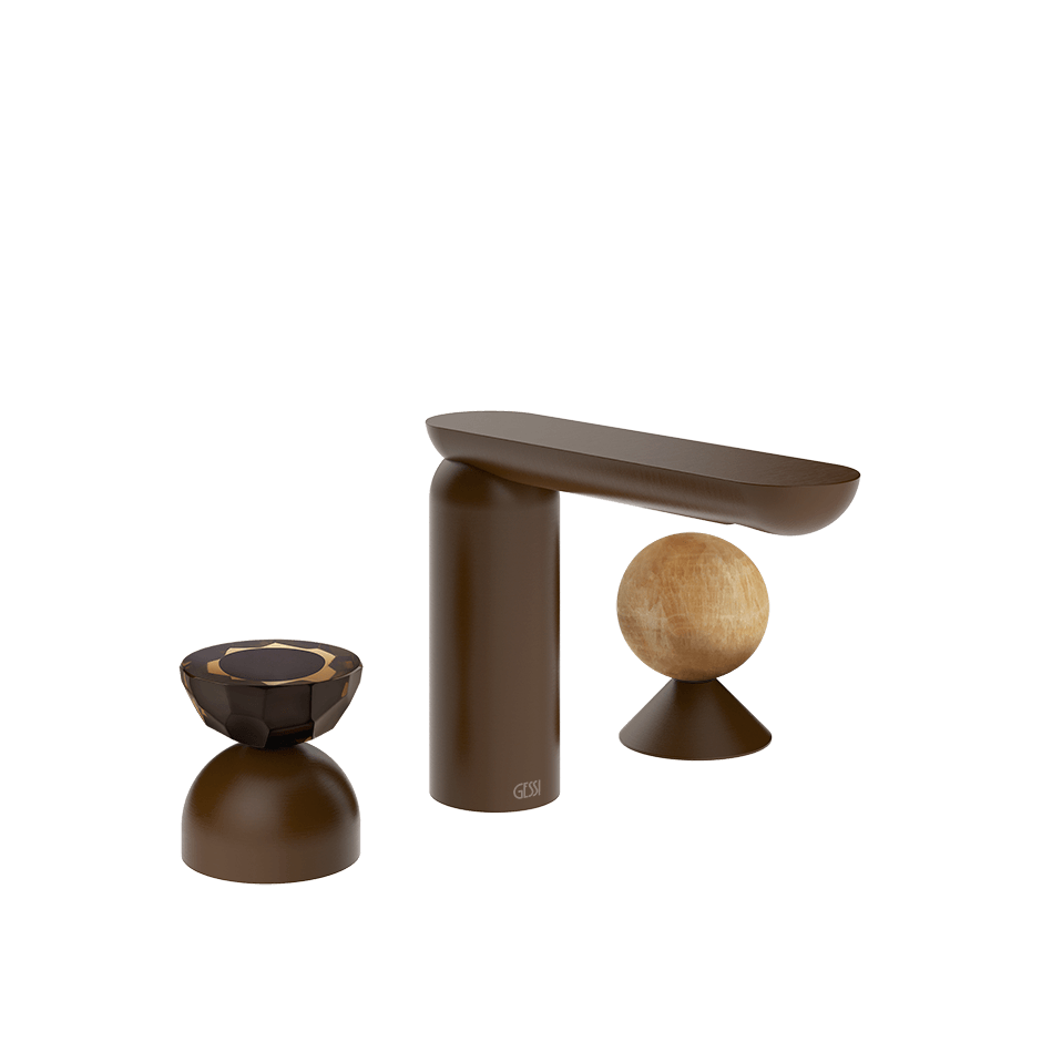 Gessi Washbasin Group 74838 in Dark Bronze