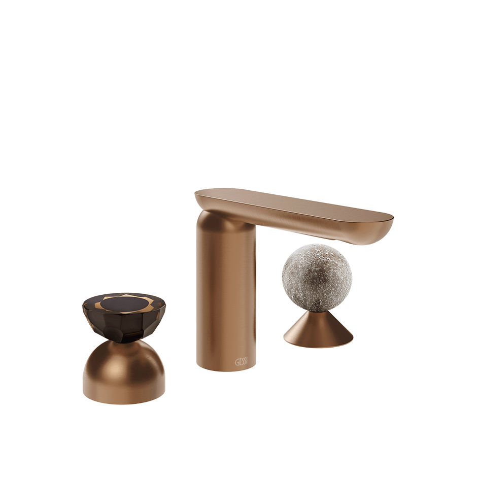 Gessi Washbasin Group 74868 in Copper Brushed Pvd
