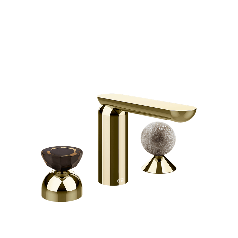 Gessi Washbasin Group 74868 in Brass Pvd