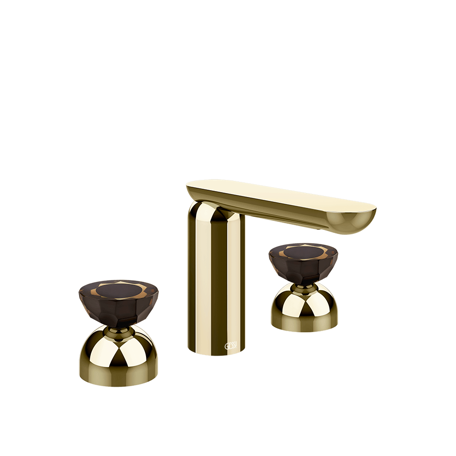 Gessi Washbasin Group 74886 in Brass Pvd