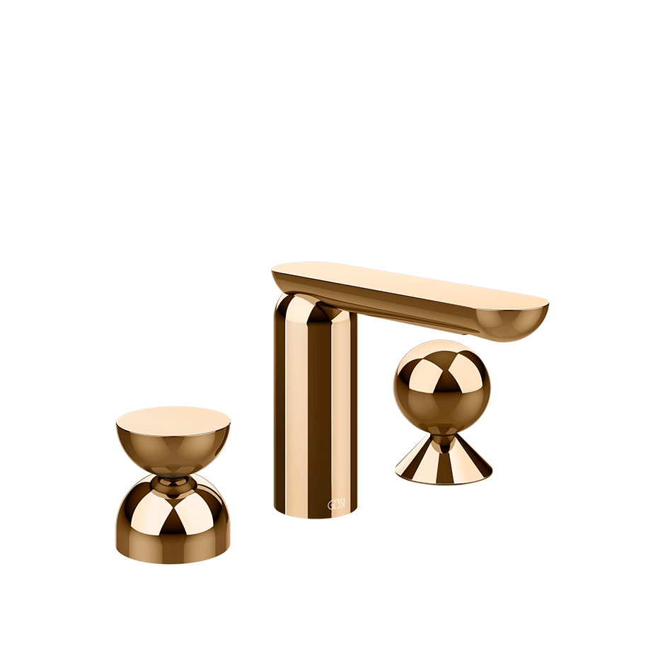 Gessi Washbasin Group 74908 in Warm Bronze Pvd