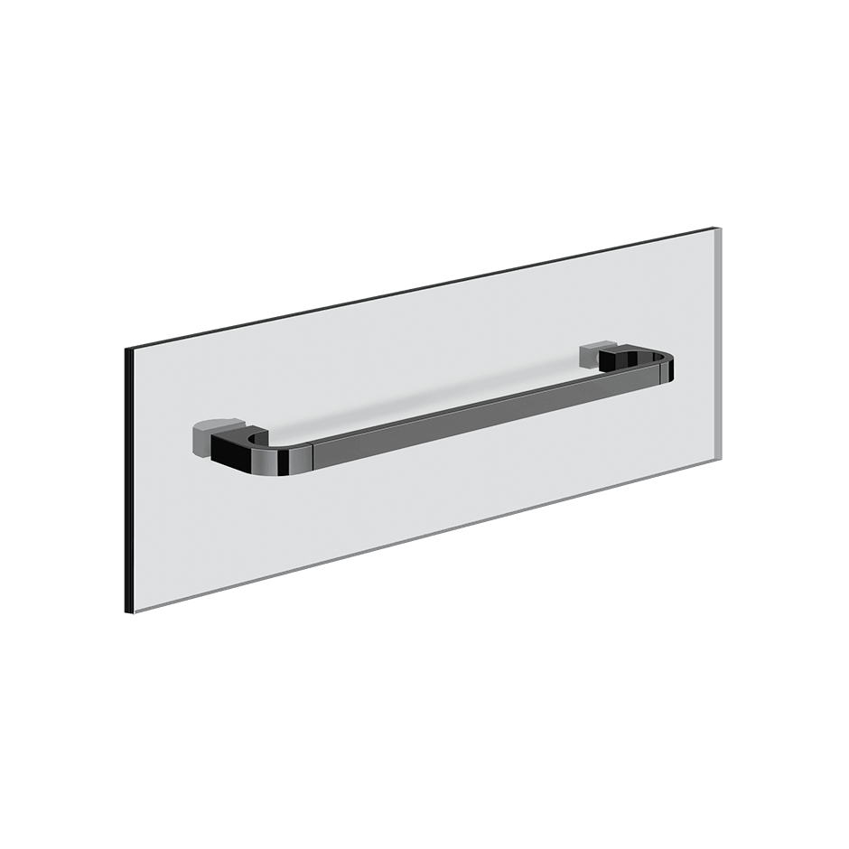 Gessi Towel Rail 74911 in Black Metal Pvd