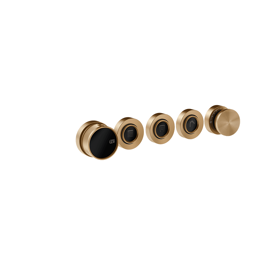 Gessi Shower Mixer 74934 in Warm Bronze Br. Pvd