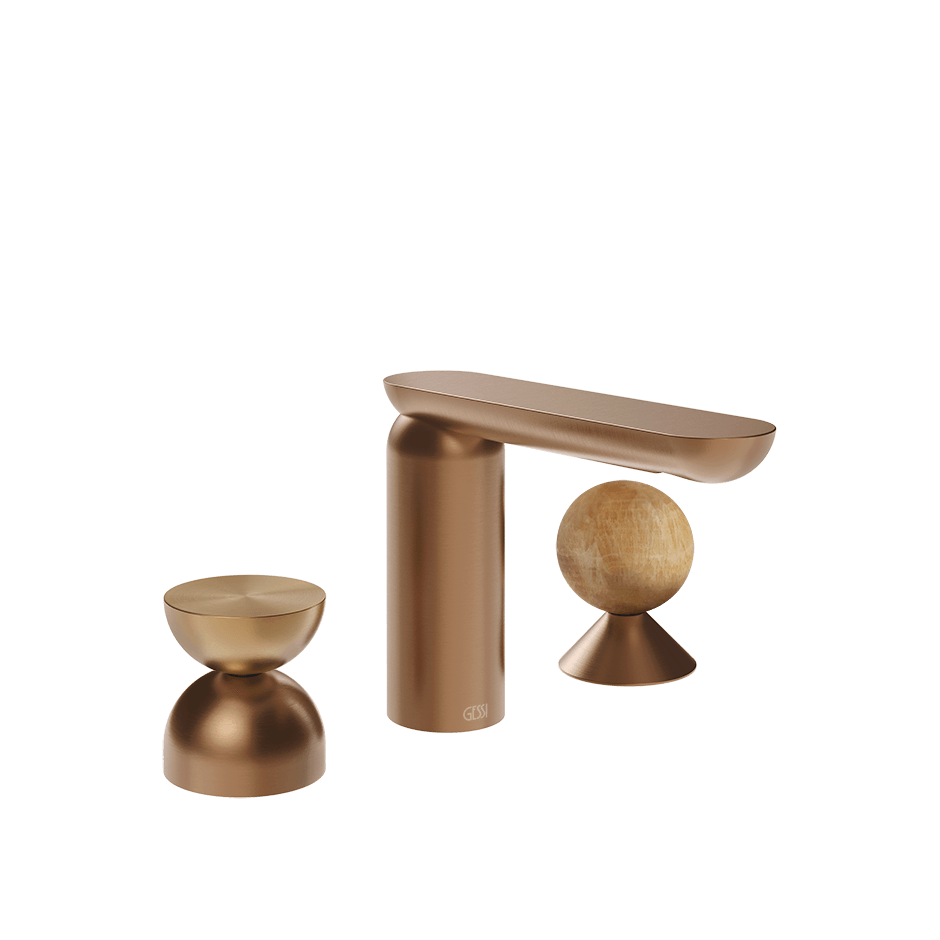 Gessi Washbasin Group 74938 in Copper Brushed Pvd