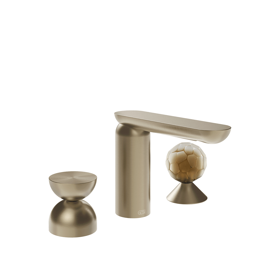 Gessi Washbasin Group 74948 in Finox Brushed Nickel