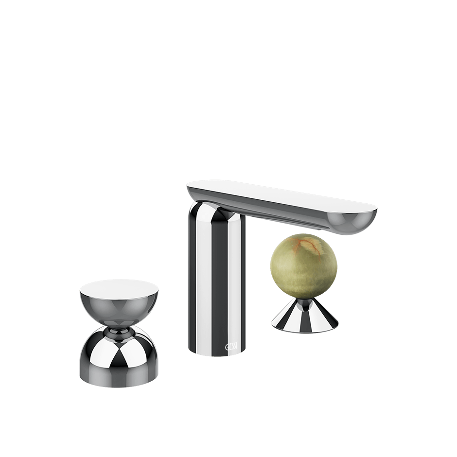 Gessi Washbasin Group 74958 in Chrome