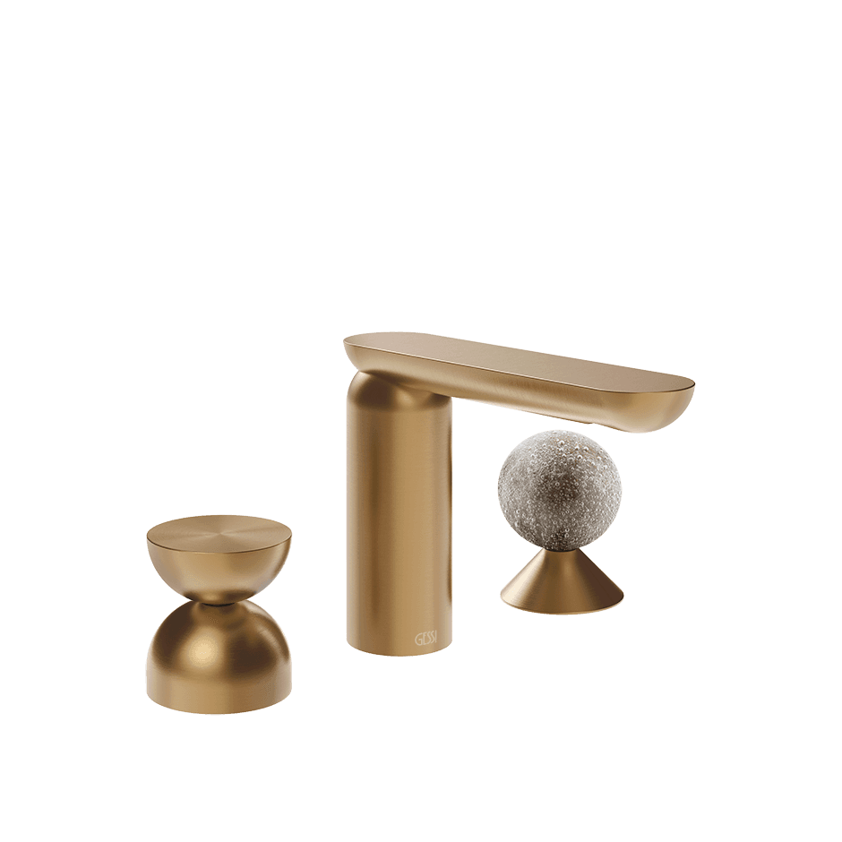 Gessi Washbasin Group 74968 in Warm Bronze Br. Pvd