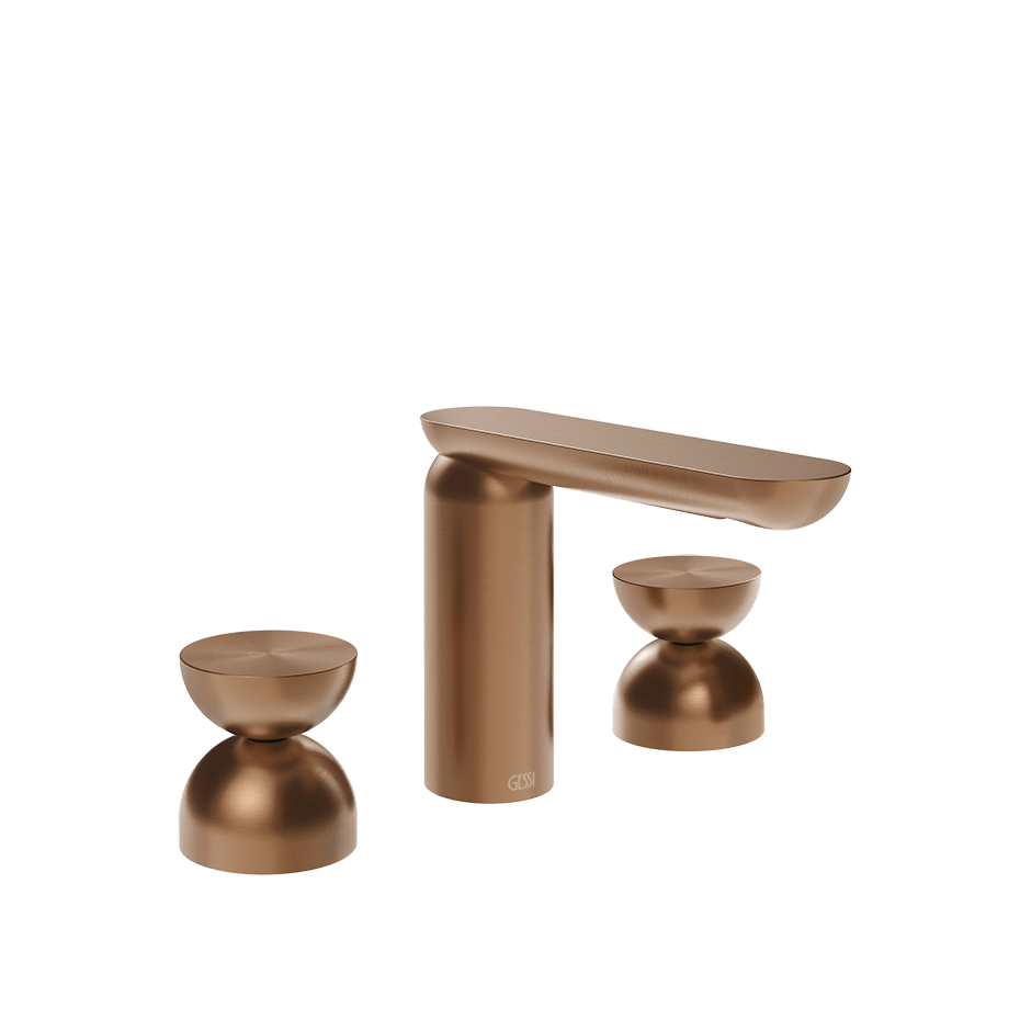 Gessi Washbasin Group 74996 in Copper Brushed Pvd