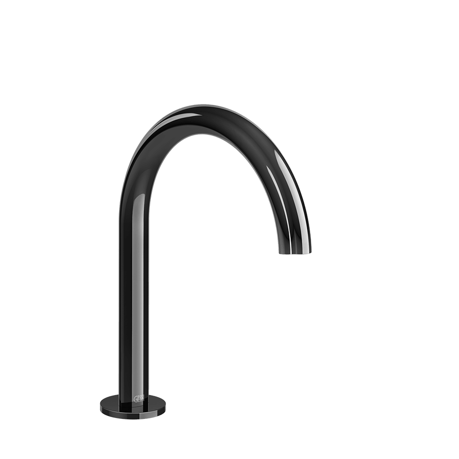 Gessi Basin Spout 76021 in Black Metal Pvd