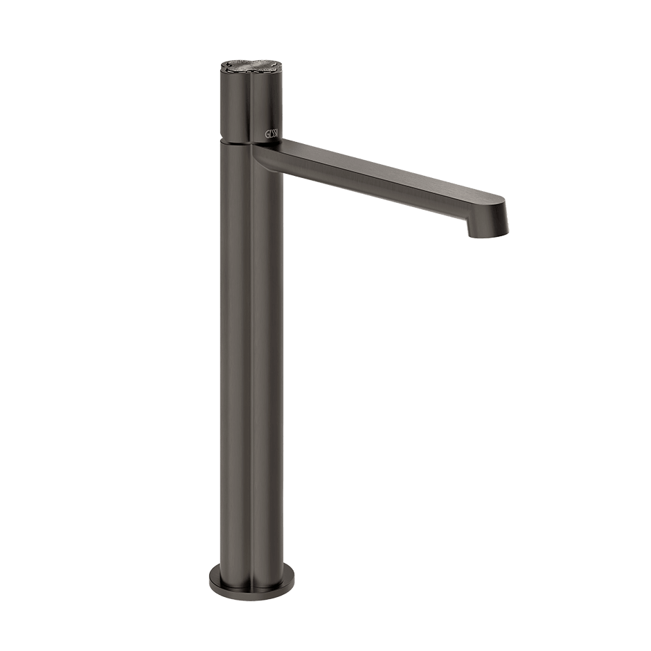 Gessi Washbasin Mixer 76204 in Black Metal Br. Pvd