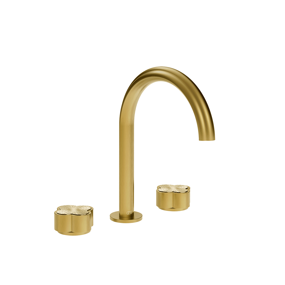 Gessi Washbasin Group 76214 in Gold Brushed Pvd