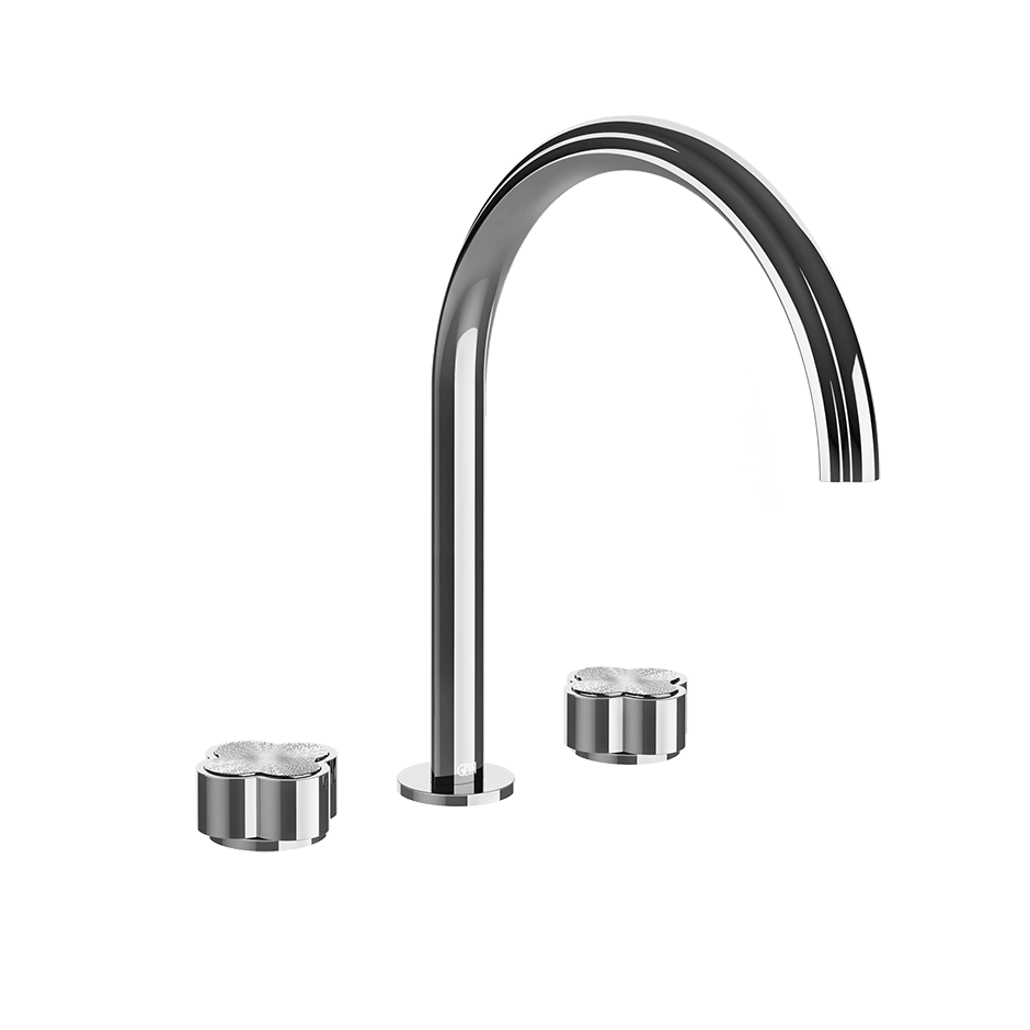 Gessi Washbasin Group 76216 in Chrome