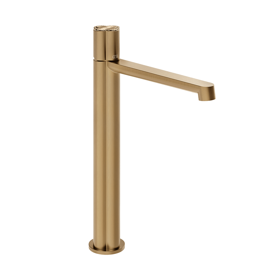 Gessi Washbasin Mixer 76253 in Warm Bronze Br. Pvd