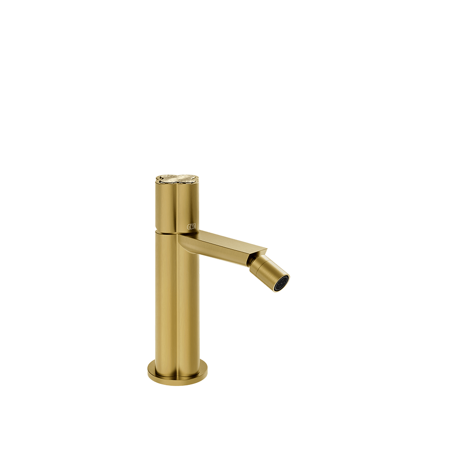 Gessi Bidet Mixer 76268 in Gold Brushed Pvd