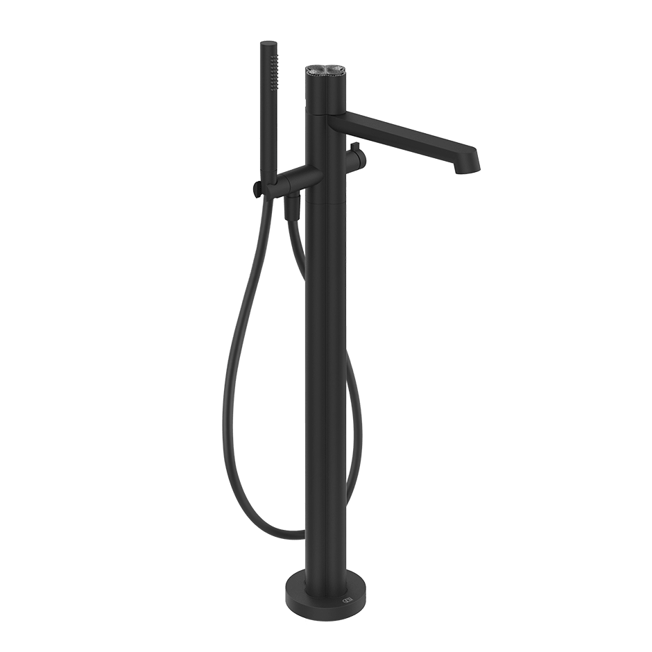 Gessi Bath Mixer 76328 in Matte Black