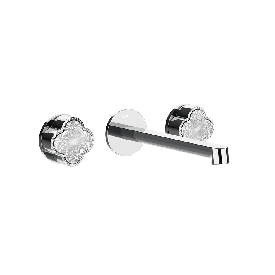 Gessi Washbasin Group 76390 in Chrome