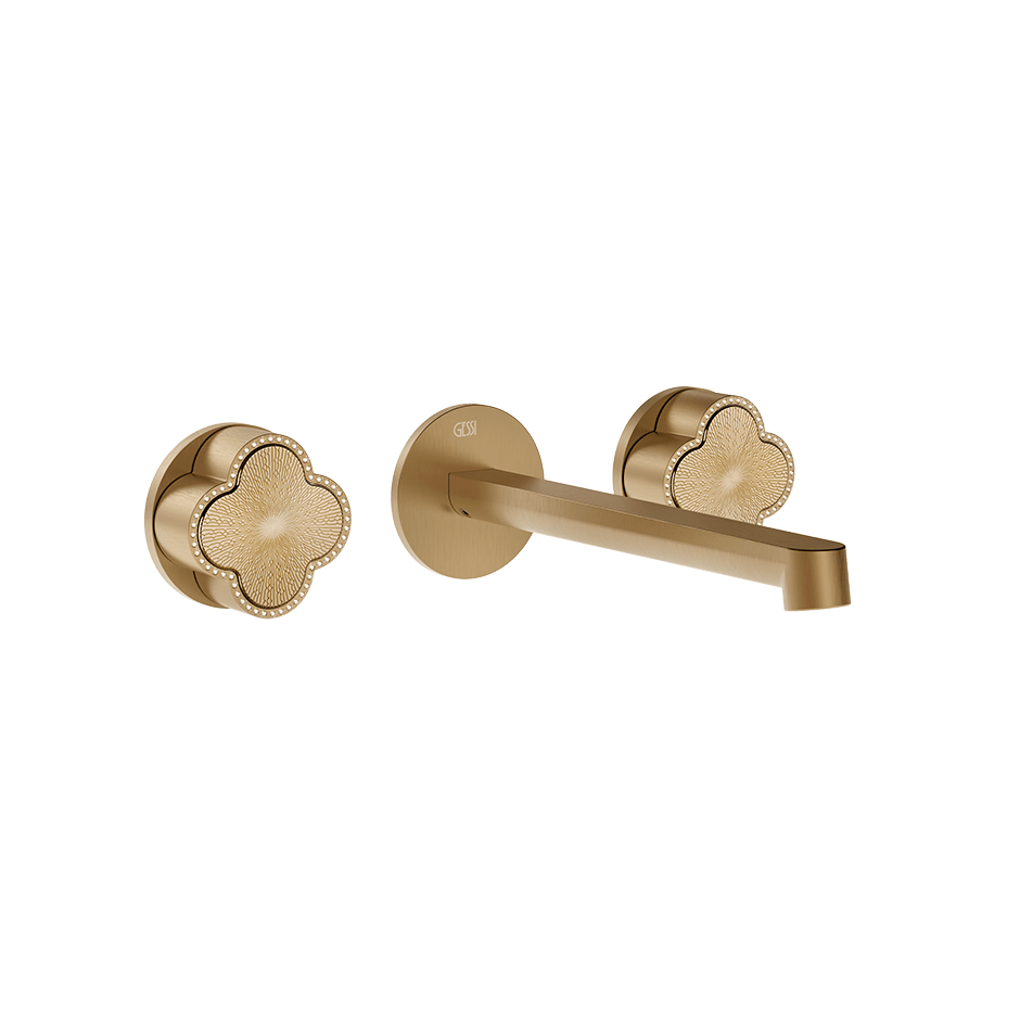 Gessi Washbasin Group 76390 in Warm Bronze Br. Pvd