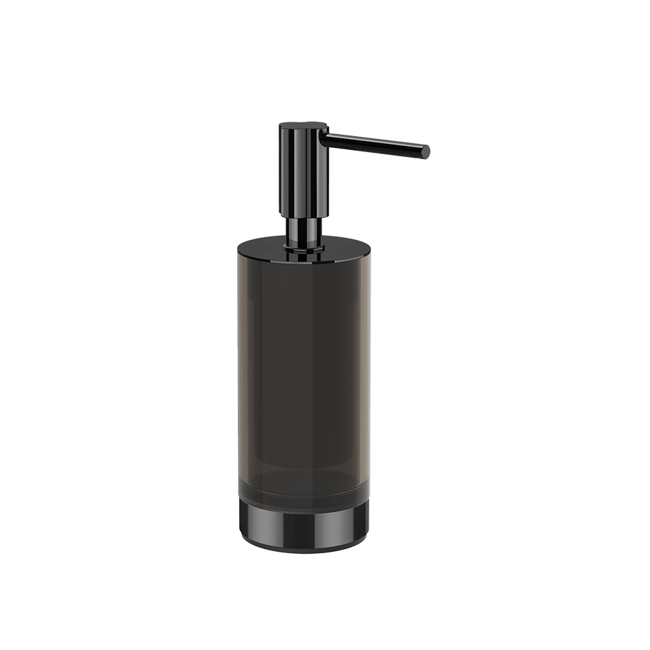 Gessi Soap Dispenser Holder 76437 in Black Metal Pvd