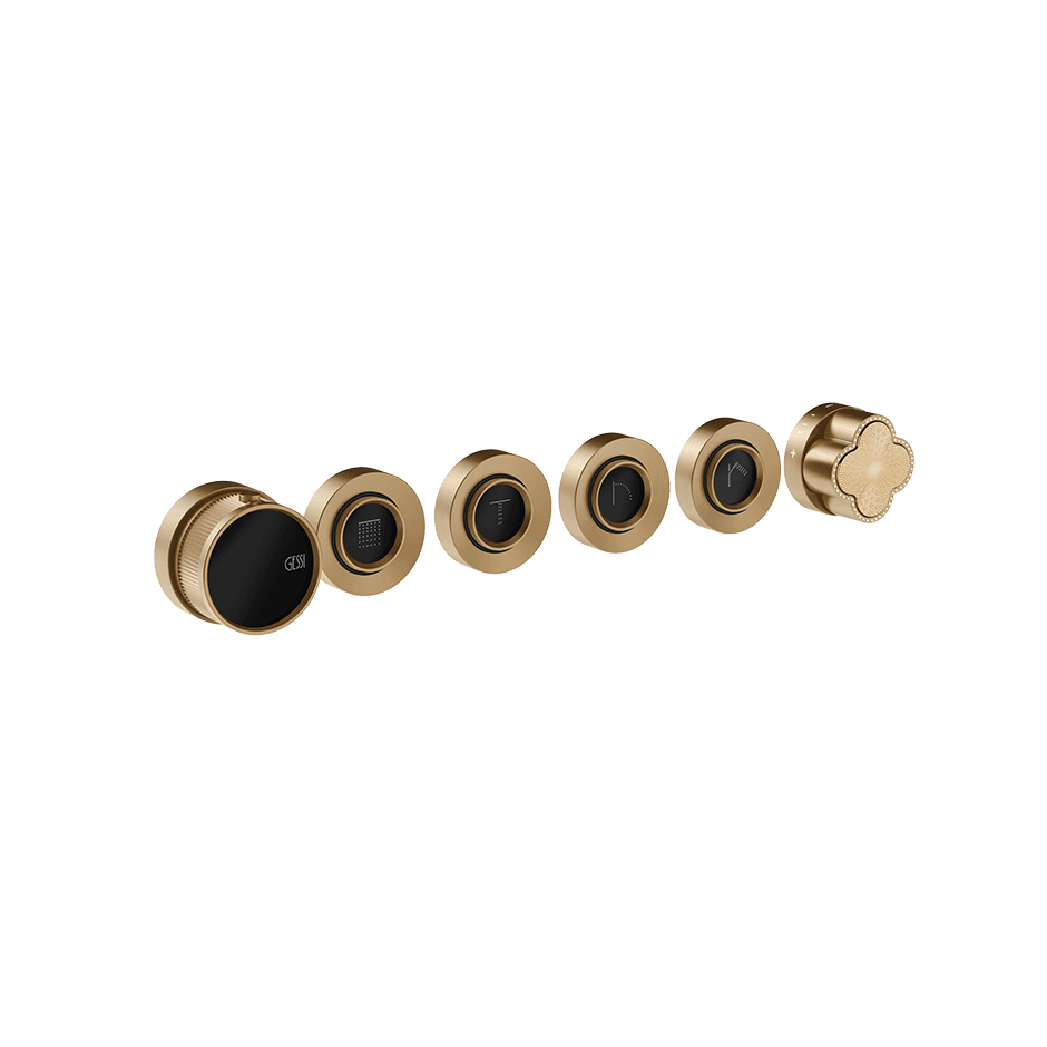 Gessi Shower Mixer 76438 in Warm Bronze Br. Pvd