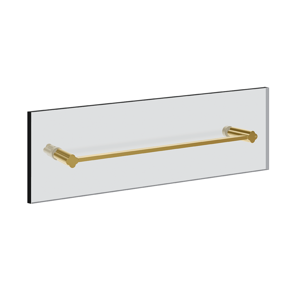 Gessi Towel Rail 76513 in Gold Brushed Pvd