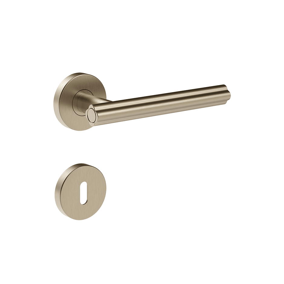 Gessi Internal Door Handle 76640 in Finox Brushed Nickel