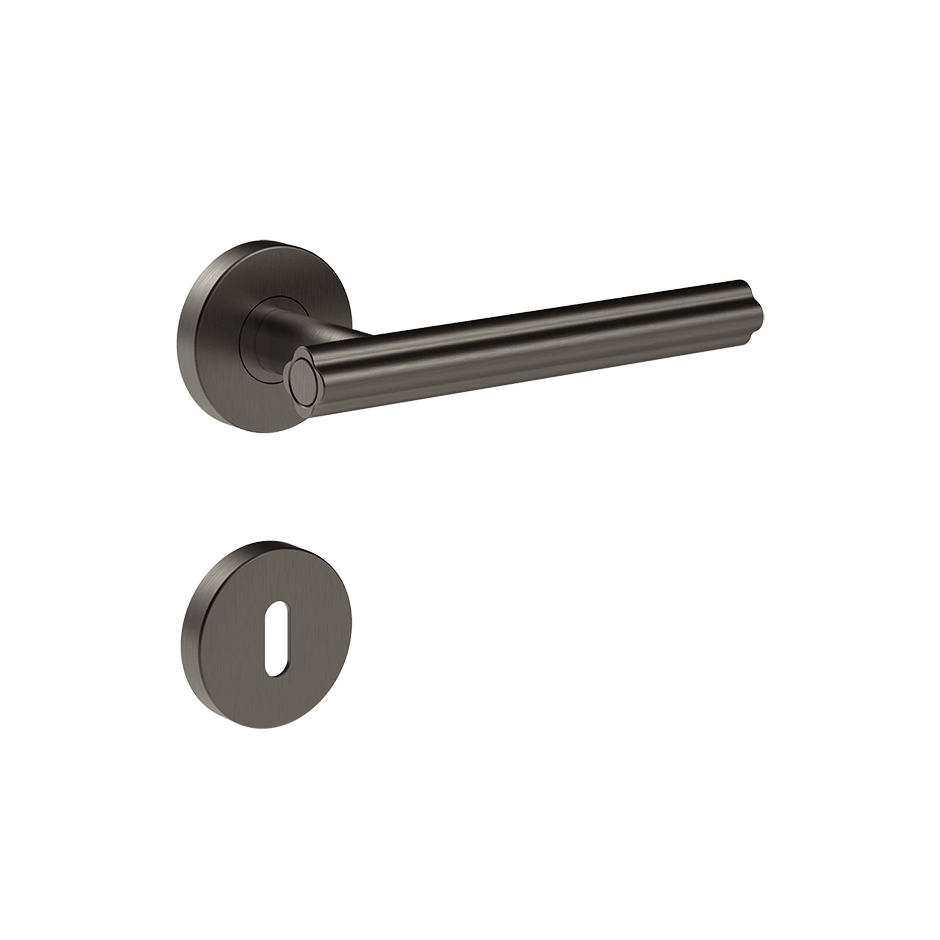 Gessi Internal Door Handle 76640 in Black Metal Br. Pvd
