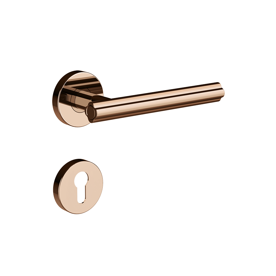 Gessi Internal Door Handle 76641 in Copper Pvd
