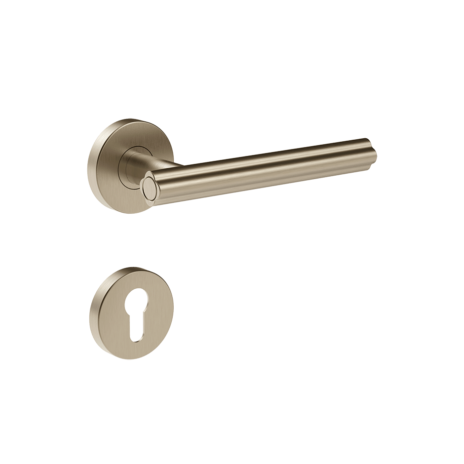 Gessi Internal Door Handle 76641 in Finox Brushed Nickel