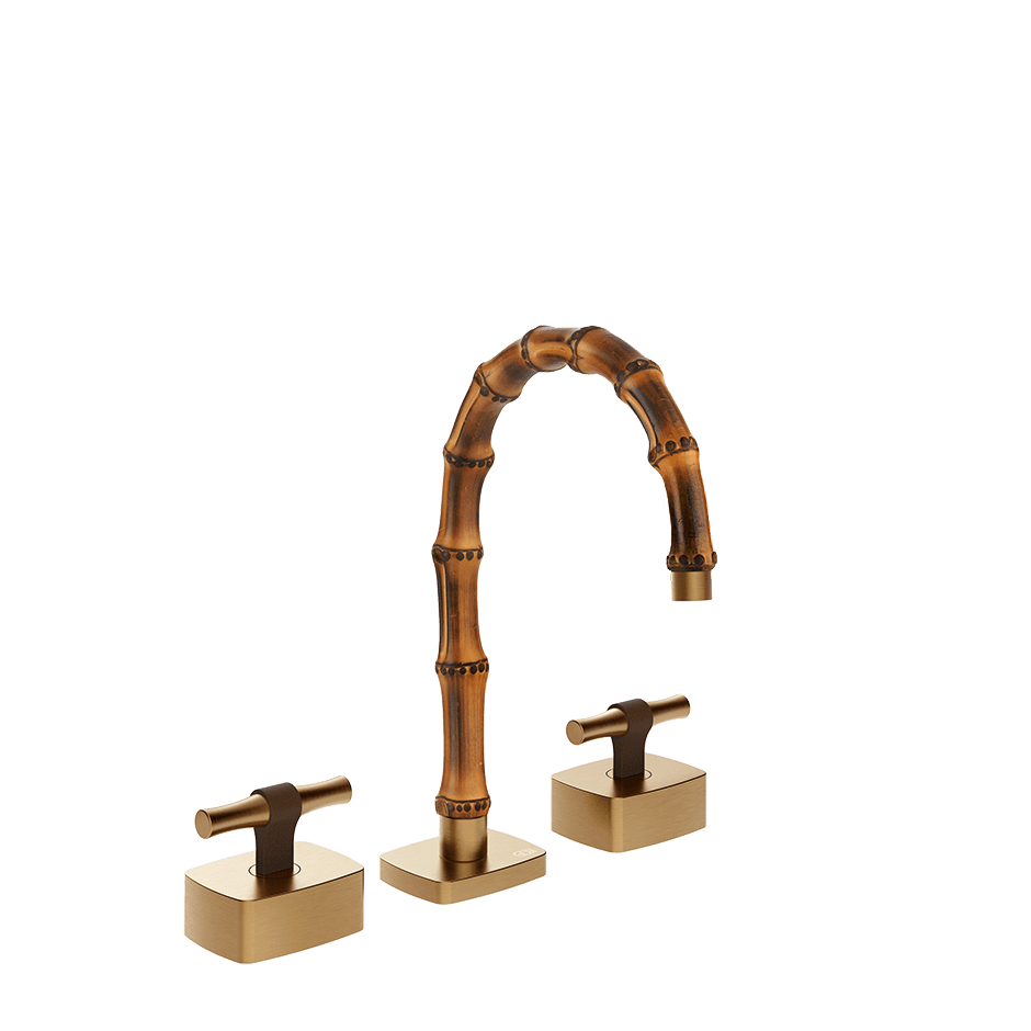 Gessi Washbasin Group 77013 in Warm Bronze Br. Pvd