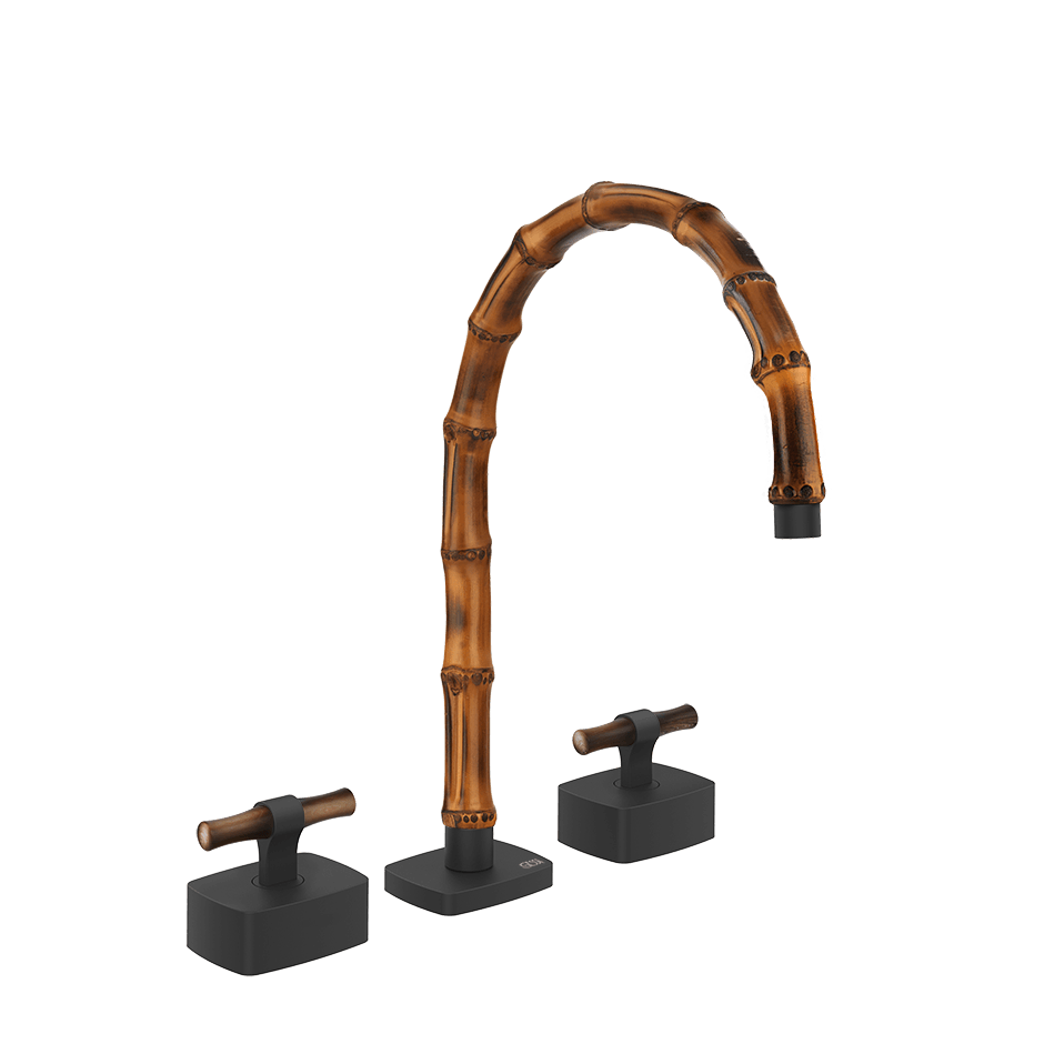 Gessi Washbasin Group 77017 in Matte Black