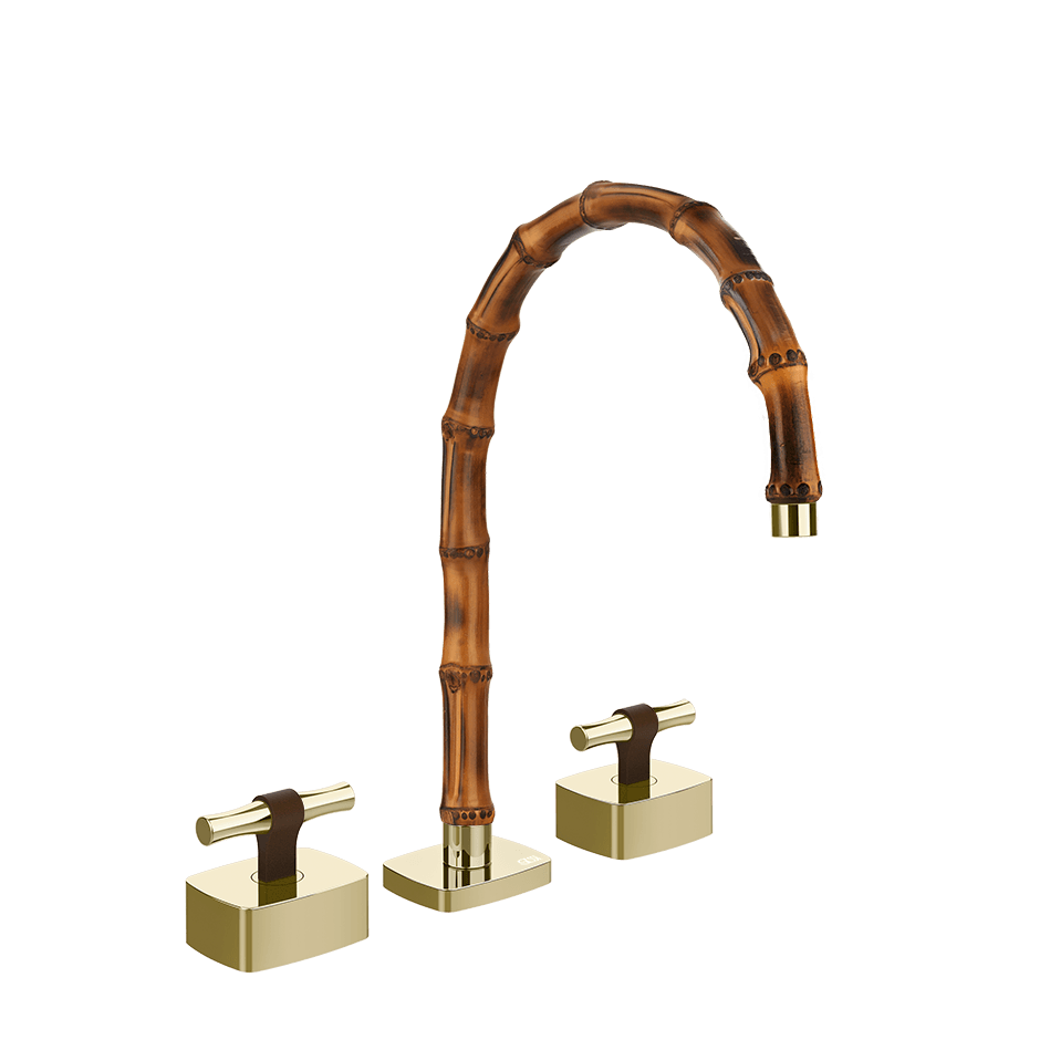 Gessi Washbasin Group 77017 in Brass Pvd