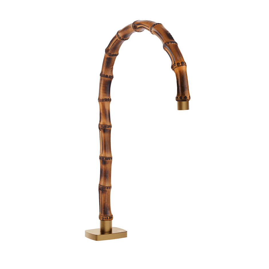 Gessi Basin Spout 77023 in Warm Bronze Br. Pvd