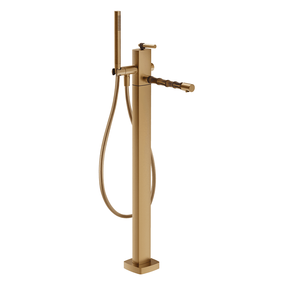 Gessi Bath Mixer 77028 in Warm Bronze Br. Pvd