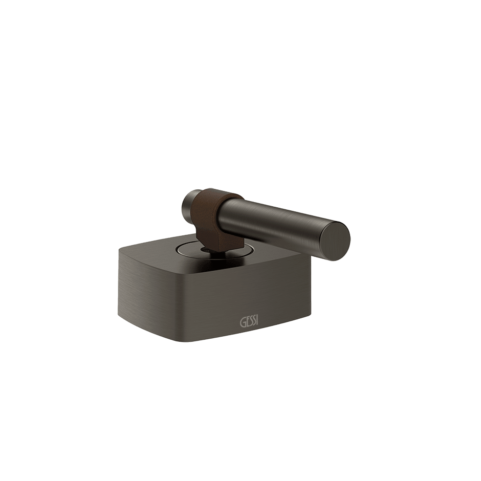 Gessi Separate Control 77035 in Black Metal Br. Pvd