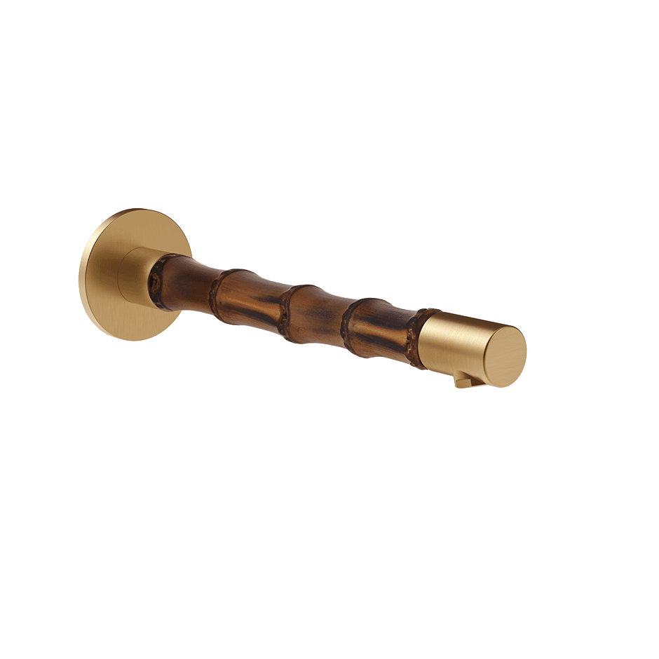 Gessi Bath Spout 77041 in Warm Bronze Br. Pvd
