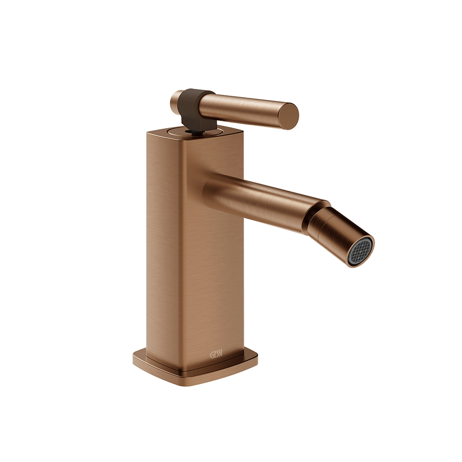 Gessi Bidet Mixer 77067 in Copper Brushed Pvd