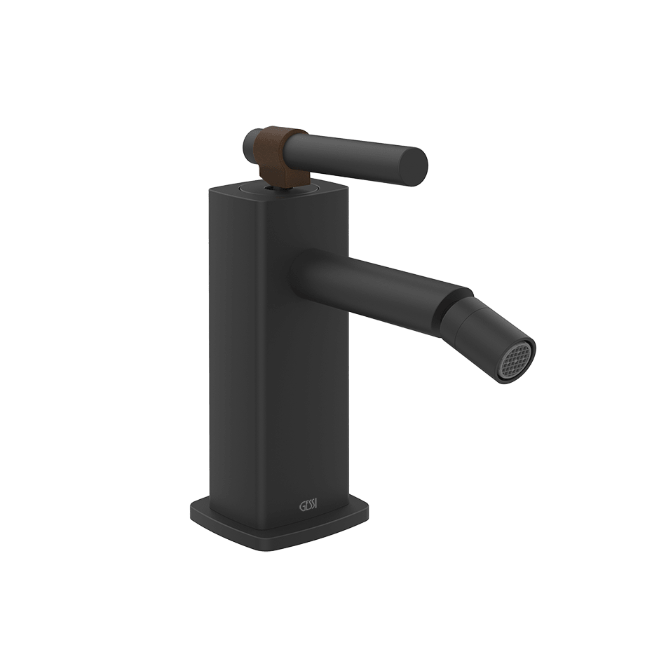 Gessi Bidet Mixer 77068 in Matte Black