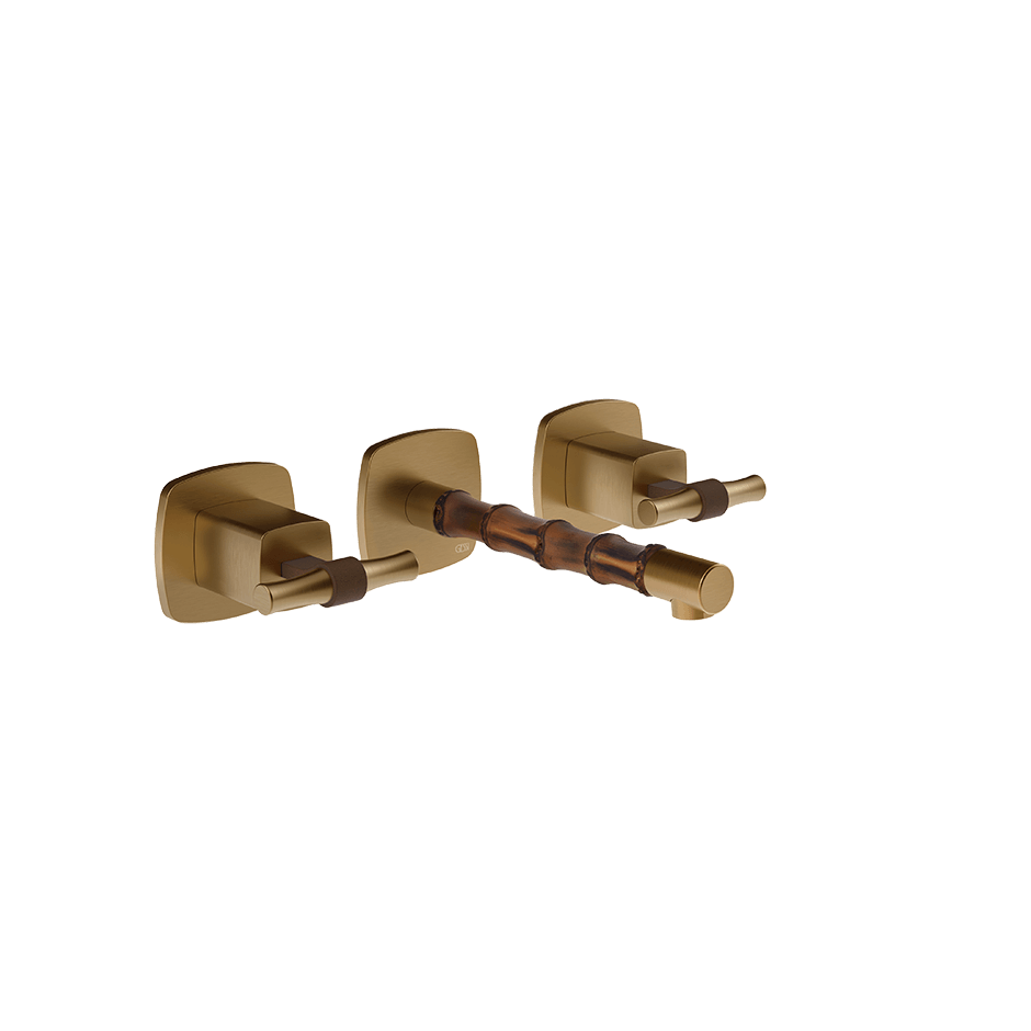 Gessi Washbasin Group 77091 in Deep Bronze Brushed Pvd
