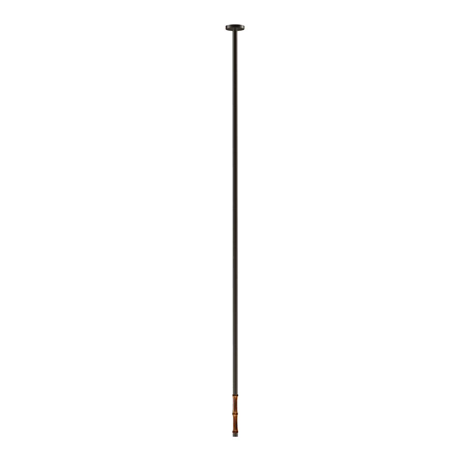 Gessi Basin Spout 77099 in Black Metal Br. Pvd