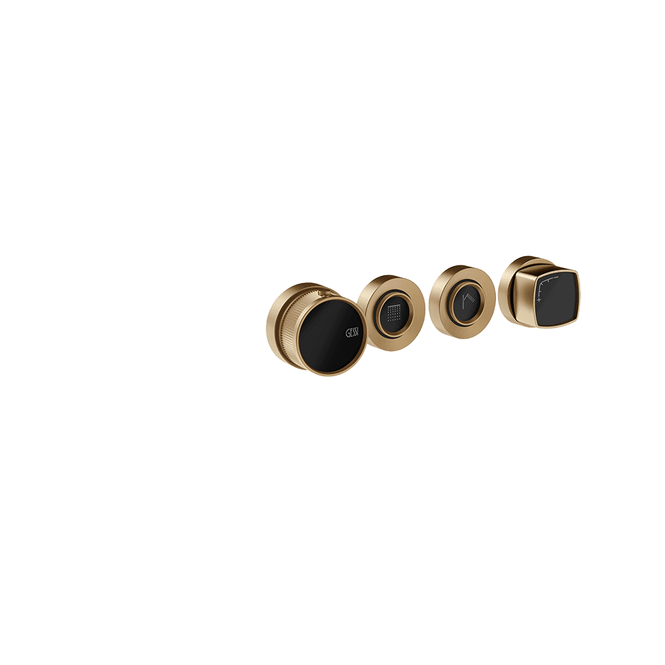 Gessi Shower Mixer 77134 in Warm Bronze Br. Pvd
