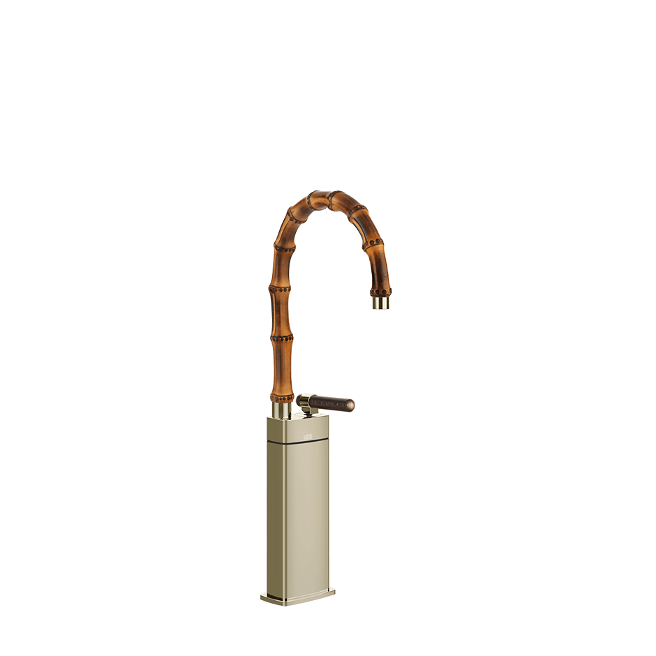 Gessi Washbasin Mixer 77205 in Nickel Pvd